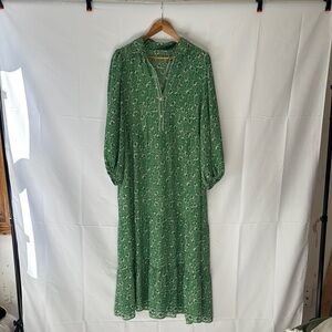 Elegant Green Women's Dress